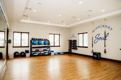 Bella Collina Fitness Center Recreation Room